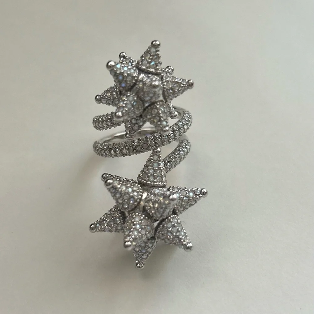 Atelier Swarovski Core Collection Kalix Spiral Ring ✨ - Picture 3 of 4